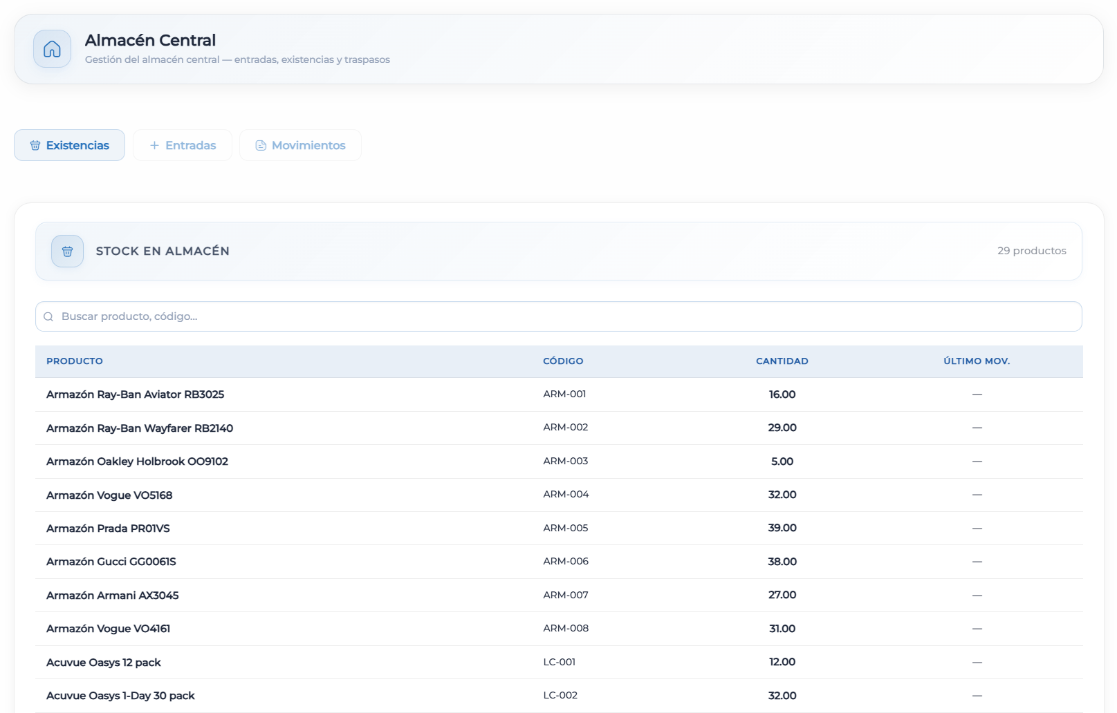 Deja de contar a mano